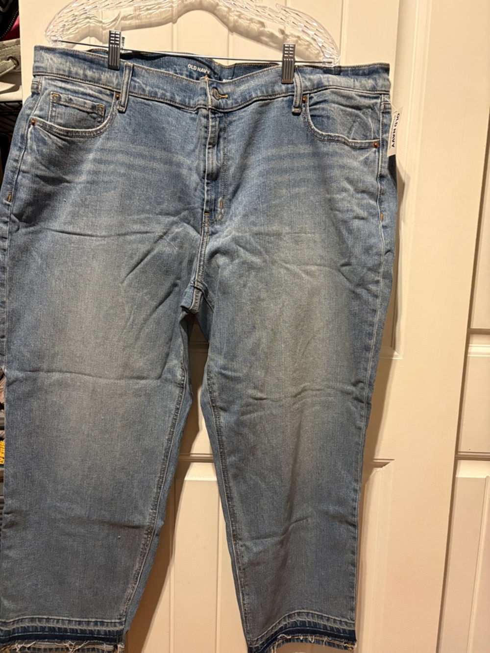 Old Navy Light Blue Ankle Jeans